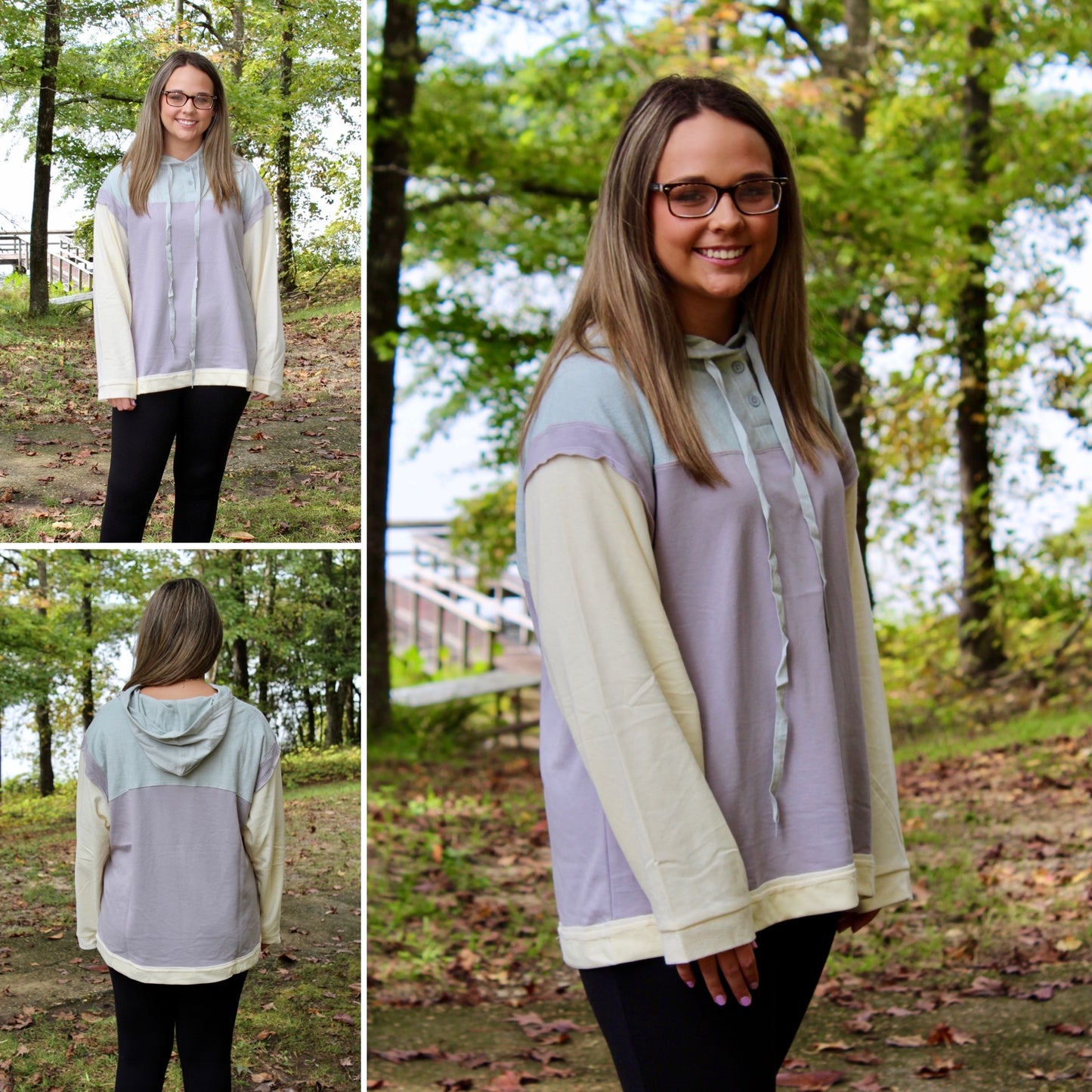 Colorblock hoodie