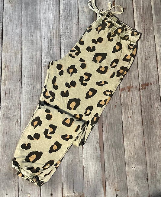 Acid wash joggers