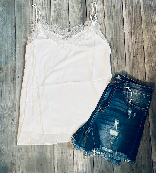 White out Tank top