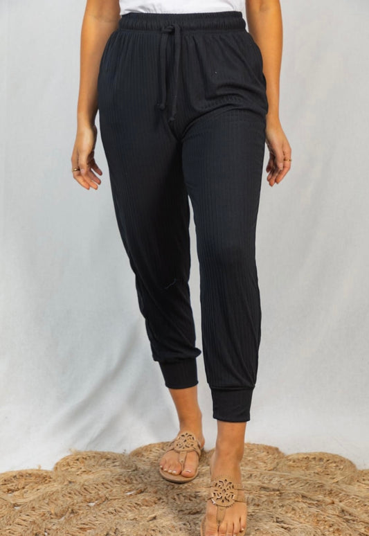 Ribbed Joggers