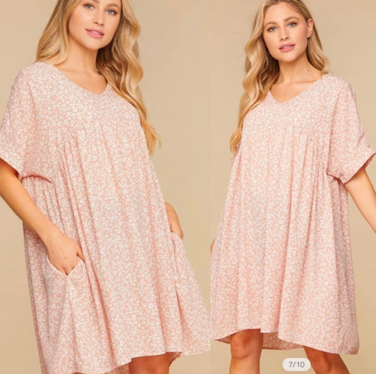 Mauve Cheetah dress