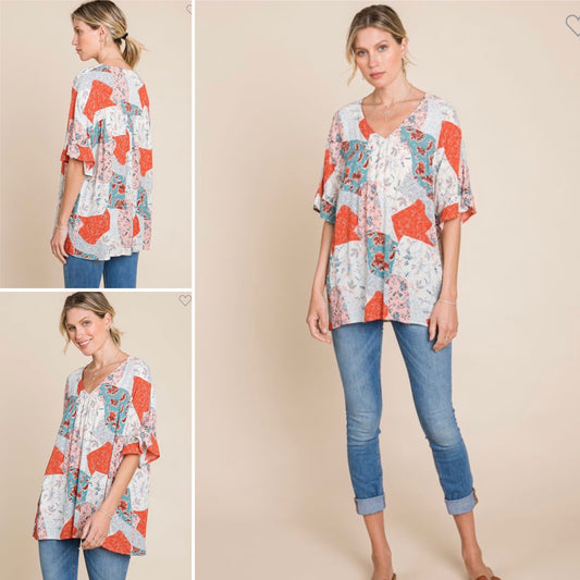 Patchwork top
