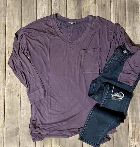 Mineral Wash Pocket top