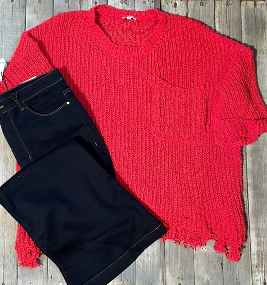 Red Love Sweater