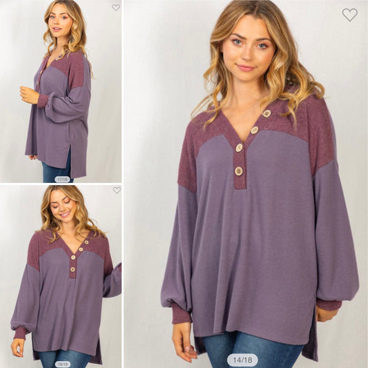 Plum top