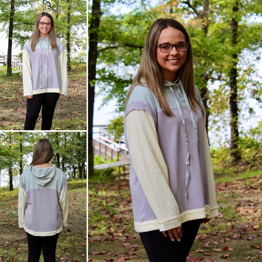 Colorblock hoodie