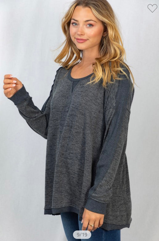 Throw over top