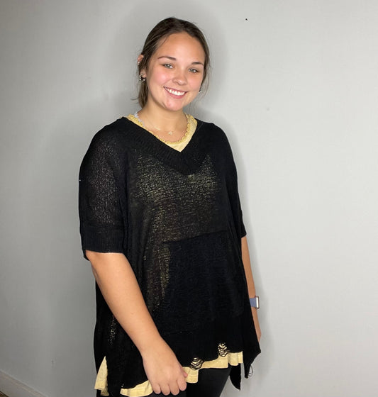 Black Top Shirt