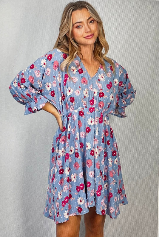 Retro Floral Dress