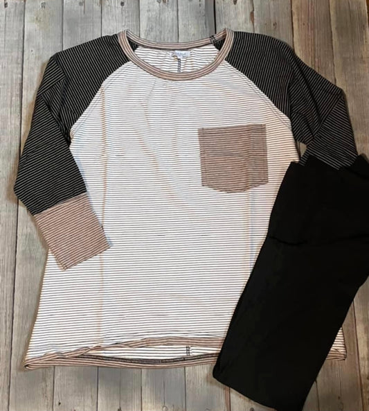 Stripe it up shirt