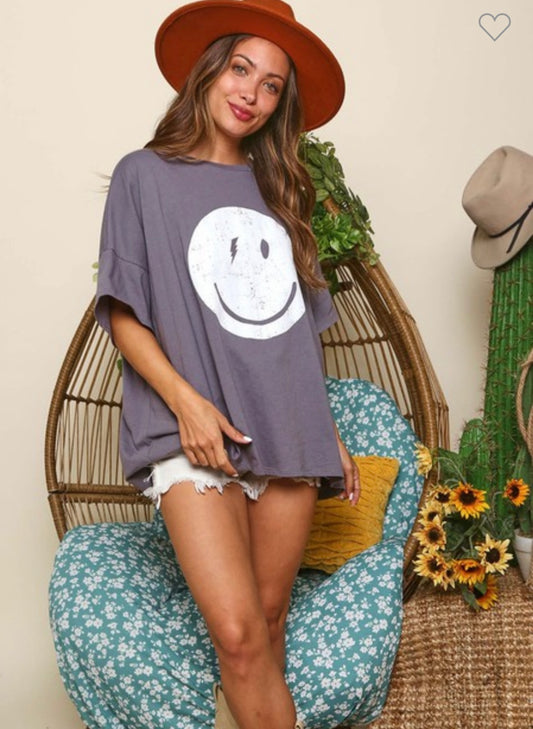 Smiley Graphic Top